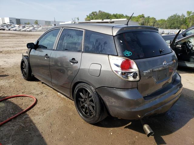 2T1KR32E08C712762 - 2008 TOYOTA COROLLA MA XR GRAY photo 2