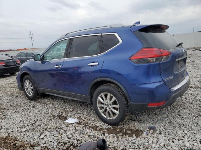 5N1AT2MV5HC883547 - 2017 NISSAN ROGUE SV BLUE photo 2