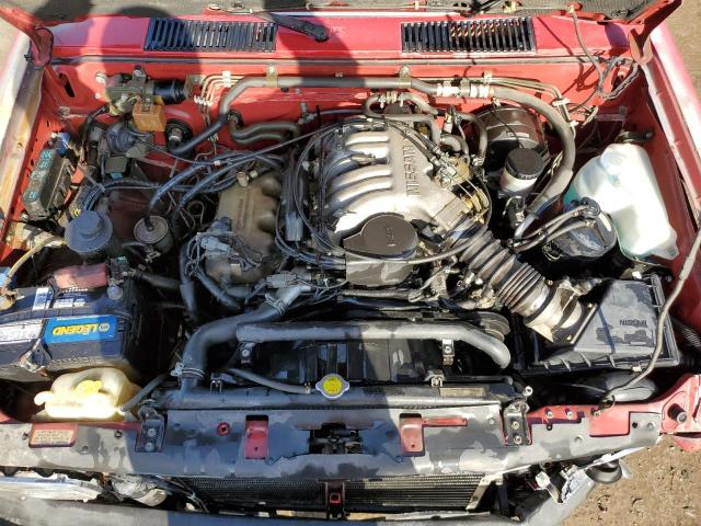 1N6HD16S8LC308250 - 1990 NISSAN D21 KING CAB RED photo 11