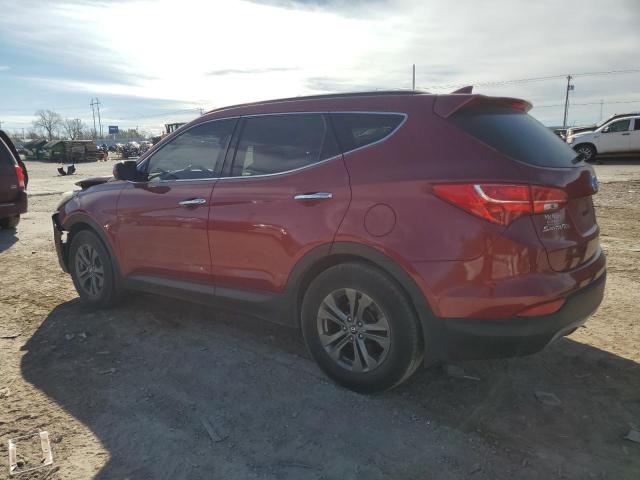 5XYZU3LB4EG232158 - 2014 HYUNDAI SANTA FE S RED photo 2