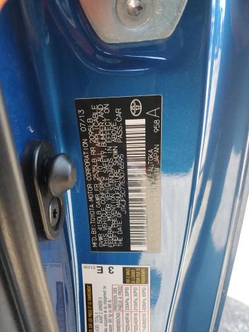 JTKJF5C77E3076595 - 2014 TOYOTA SCION TC 蓝色 照片 12