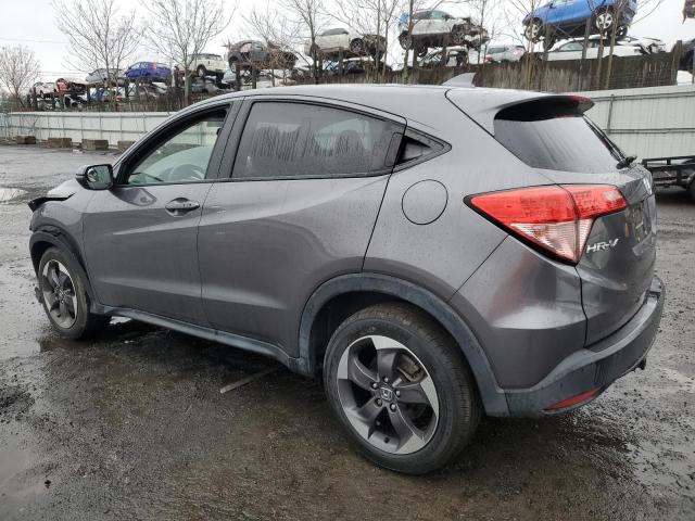 3CZRU6H52JM704322 - 2018 HONDA HR-V EX GRAY photo 2