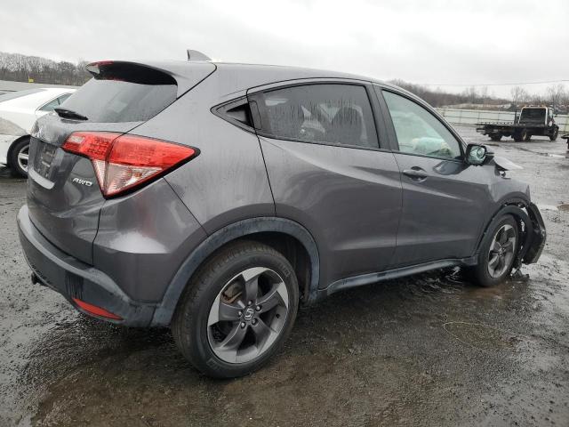 3CZRU6H52JM704322 - 2018 HONDA HR-V EX GRAY photo 3