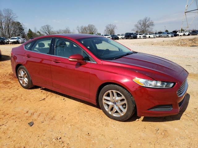 3FA6P0H77FR273796 - 2015 FORD FUSION SE RED photo 4