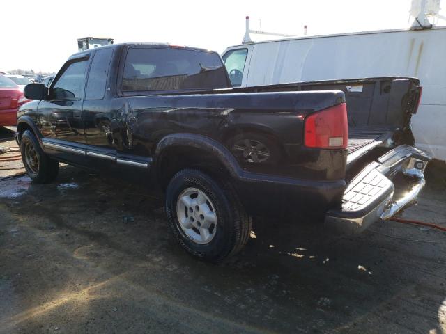 1GCDT19X838105633 - 2003 CHEVROLET S TRUCK S10 BLACK photo 2