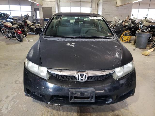 2HGFA1F80AH502399 - 2010 HONDA CIVIC EX BLACK photo 5