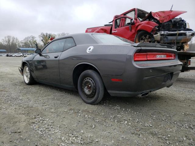 2C3CDYAG3EH306340 - 2014 DODGE CHALLENGER SXT GRAY photo 2