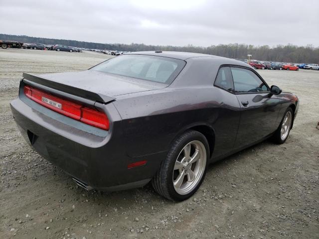 2C3CDYAG3EH306340 - 2014 DODGE CHALLENGER SXT GRAY photo 3