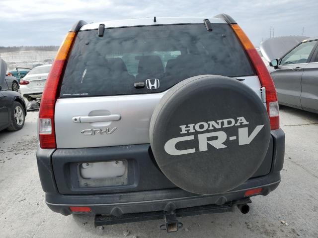 JHLRD78803C036209 - 2003 HONDA CR-V EX SILVER photo 6