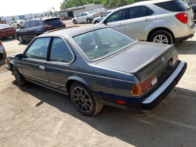 WAEB7400E66728275 - 1984 BMW 633 CSI GRAY photo 2