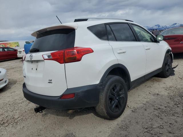 JTMBFREV4FD157497 - 2015 TOYOTA RAV4 LE WHITE photo 3