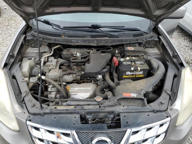 JN8AS5MT8DW532698 - 2013 NISSAN ROGUE S GRAY photo 12