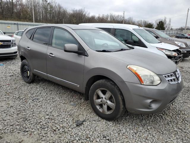 JN8AS5MT8DW532698 - 2013 NISSAN ROGUE S GRAY photo 4