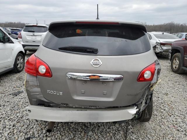 JN8AS5MT8DW532698 - 2013 NISSAN ROGUE S GRAY photo 6