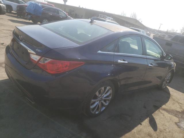 5NPEC4AB5CH442297 - 2012 HYUNDAI SONATA SE BLUE photo 3