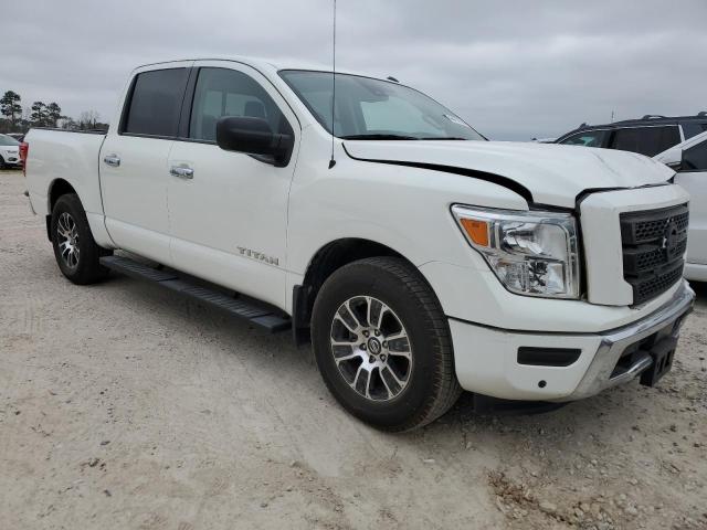 1N6AA1EF5MN526215 - 2021 NISSAN TITAN SV WHITE photo 4