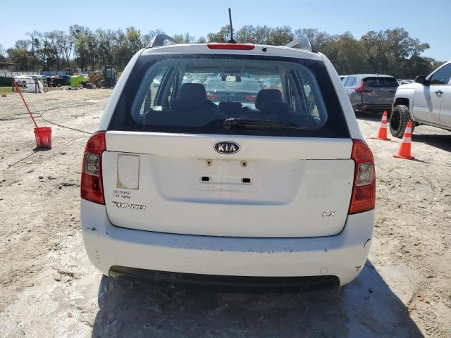 KNAFG528597246355 - 2009 KIA RONDO BASE WHITE photo 6