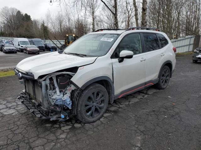 JF2SKARC1LH517370 - 2020 SUBARU FORESTER SPORT WHITE photo 1