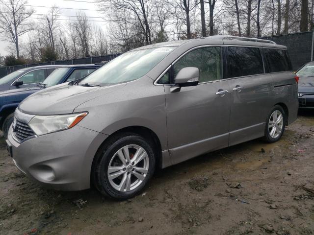 JN8AE2KP5D9067694 - 2013 NISSAN QUEST S GRAY photo 1