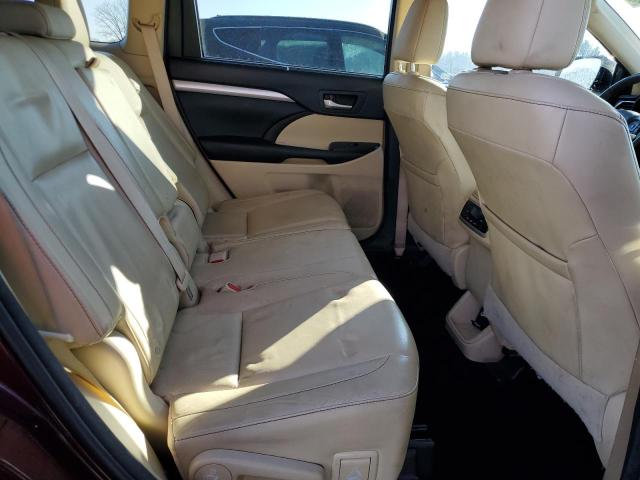 5TDJKRFH3GS230462 - 2016 TOYOTA HIGHLANDER XLE MAROON photo 11