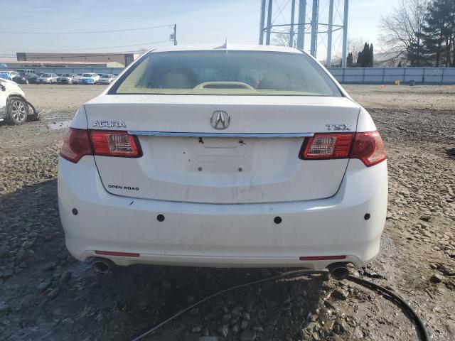 JH4CU2F47CC014549 - 2012 ACURA TSX WHITE photo 6