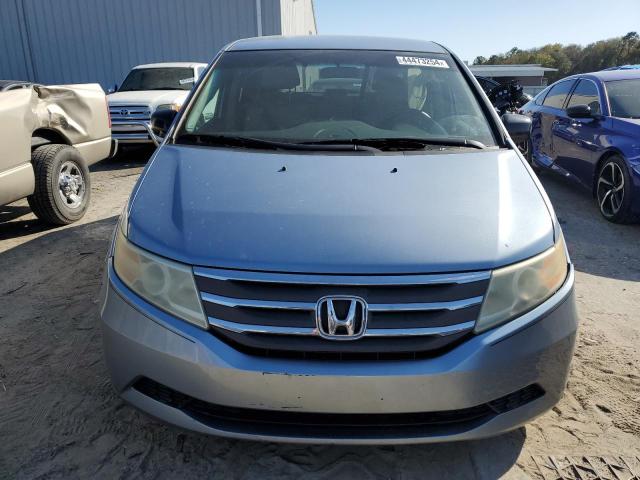 5FNRL5H44BB014796 - 2011 HONDA ODYSSEY EX BLUE photo 5