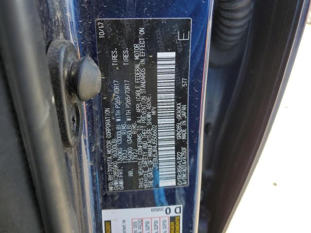 JTEBU5JR4J5506602 - 2018 TOYOTA 4RUNNER SR5/SR5 PREMIUM 蓝色 照片 13