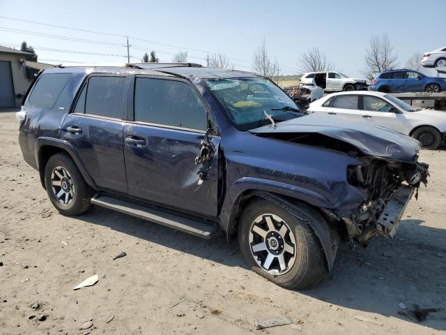 JTEBU5JR4J5506602 - 2018 TOYOTA 4RUNNER SR5/SR5 PREMIUM 蓝色 照片 4