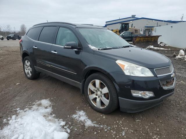 1GNKVLED2BJ214466 - 2011 CHEVROLET TRAVERSE LTZ BLACK photo 4