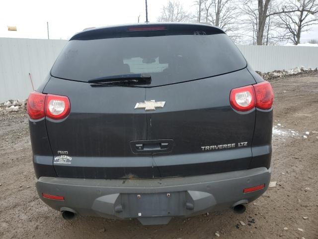 1GNKVLED2BJ214466 - 2011 CHEVROLET TRAVERSE LTZ BLACK photo 6