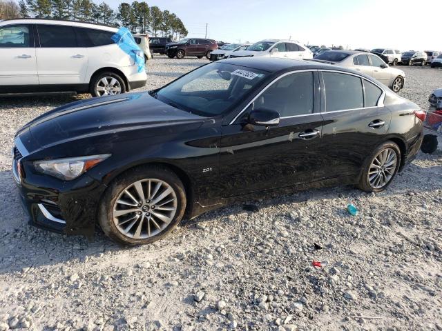 JN1CV7AP5JM240483 - 2018 INFINITI Q50 PURE BLACK photo 1