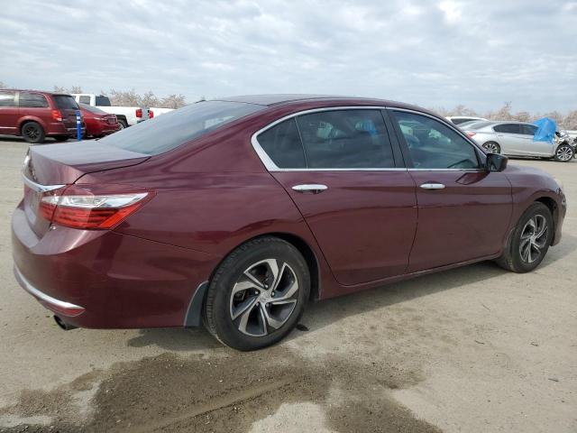 1HGCR2F39HA271369 - 2017 HONDA ACCORD LX BURGUNDY photo 3