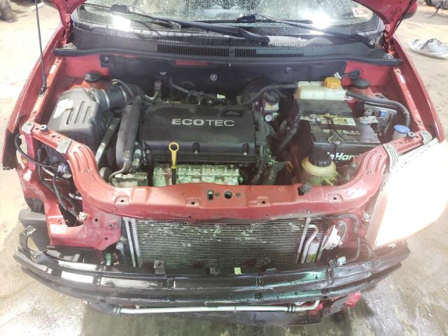 KL1TD5DE0BB257680 - 2011 CHEVROLET AVEO LS Qırmızı foto 11