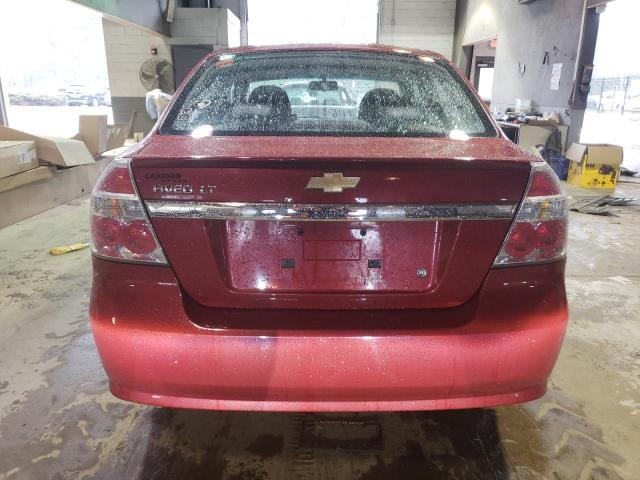 KL1TD5DE0BB257680 - 2011 CHEVROLET AVEO LS Qırmızı foto 6