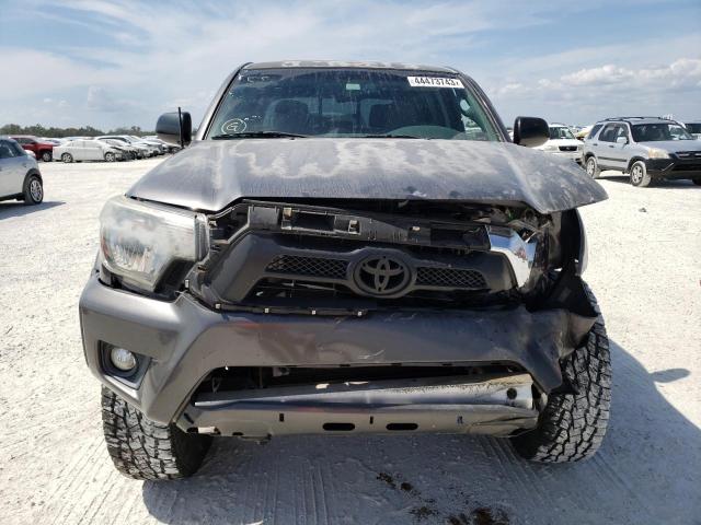 5TFJU4GN5DX033879 - 2013 TOYOTA TACOMA DOUBLE CAB PRERUNNER GRAY photo 5