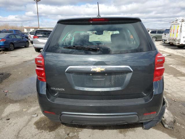 2GNALBEK3H1576304 - 2017 CHEVROLET EQUINOX LS GRAY photo 6