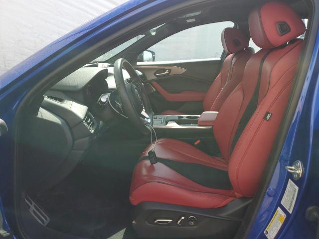 19UUB6F57MA003593 - 2021 ACURA TLX TECH A Կապույտ լուսանկար 7