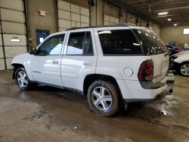 1GNDT13S242164816 - 2004 CHEVROLET TRAILBLAZE LS WHITE photo 2