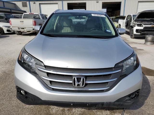 JHLRM3H79CC002060 - 2012 HONDA CR-V EXL SILVER photo 5