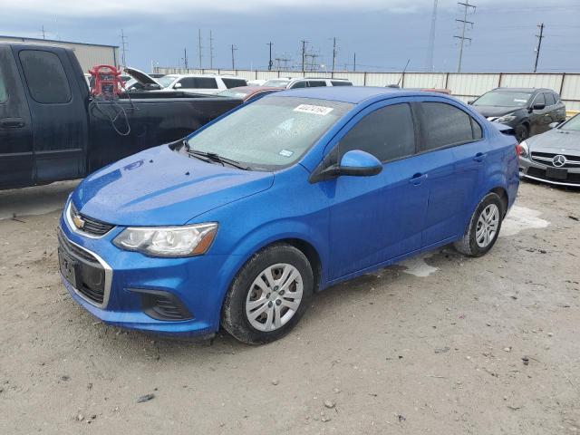 1G1JB5SH9H4165511 - 2017 CHEVROLET SONIC LS BLUE photo 1