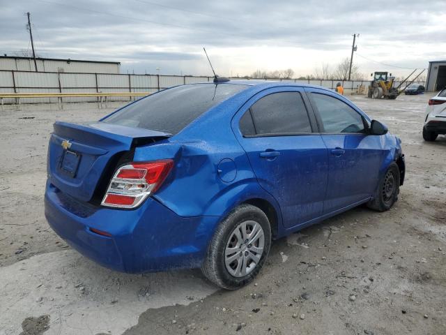 1G1JB5SH9H4165511 - 2017 CHEVROLET SONIC LS 蓝色 照片 3