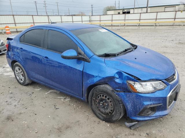 1G1JB5SH9H4165511 - 2017 CHEVROLET SONIC LS 蓝色 照片 4