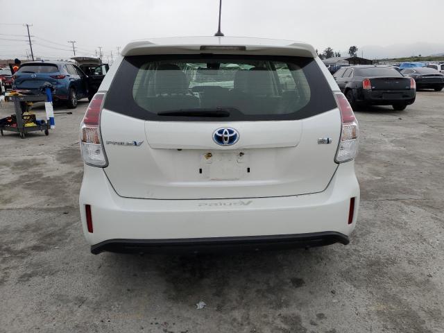 JTDZN3EU3HJ064609 - 2017 TOYOTA PRIUS V WHITE photo 6