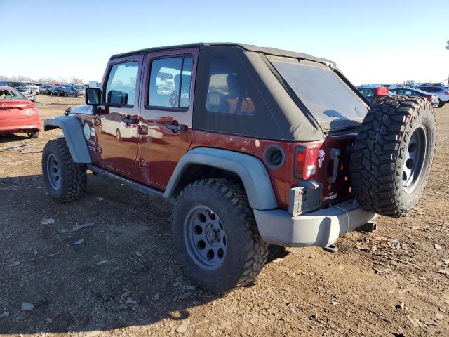 1J4BA3H15AL191624 - 2010 JEEP WRANGLER U SPORT RED photo 2