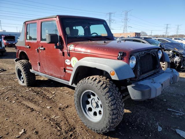 1J4BA3H15AL191624 - 2010 JEEP WRANGLER U SPORT RED photo 4