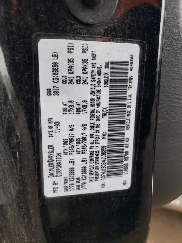 1D7HU18D34J136259 - 2004 DODGE RAM 1500 ST BLACK photo 12