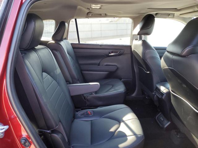 5TDHZRBH3MS534662 - 2021 TOYOTA HIGHLANDER XLE RED photo 11