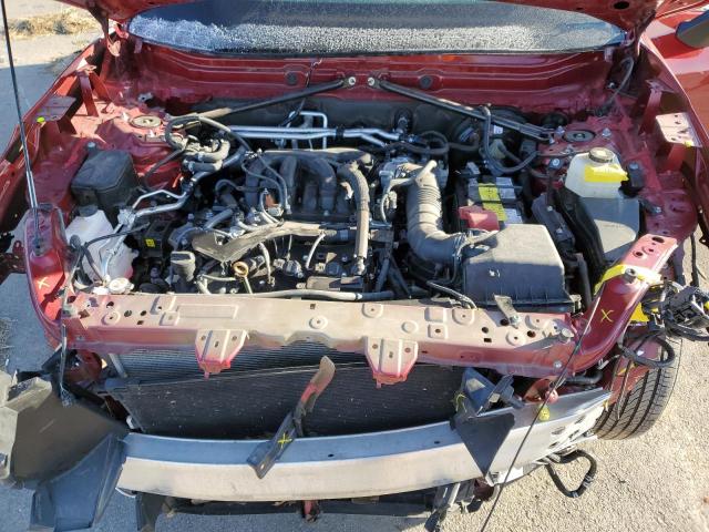 5TDHZRBH3MS534662 - 2021 TOYOTA HIGHLANDER XLE RED photo 12