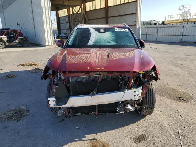 5TDHZRBH3MS534662 - 2021 TOYOTA HIGHLANDER XLE RED photo 5