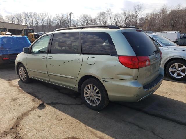 5TDBK22C38S016904 - 2008 TOYOTA SIENNA XLE GREEN photo 2